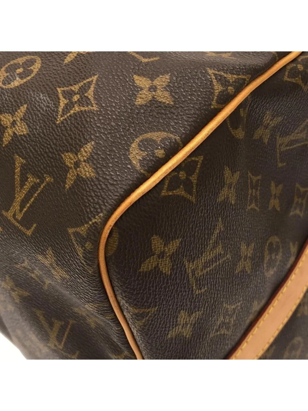 Louis Vuitton Monogram Keepall Bandouliere 55 Boston Bag